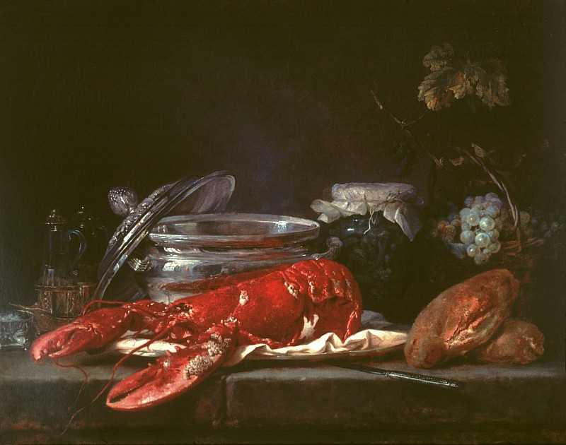 De Heem's Still Life With a Lobster
